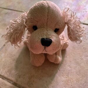GANZ Webkinz American Golden Dog Puppy Tan Plush Stuffed Animal No Code 8"